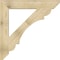 Ekena Millwork Olympic Slat Rough Sawn Bracket, Douglas Fir, 6"W x 42"D x 42"H BKT06X42X42OLY06RDF - alternate 4